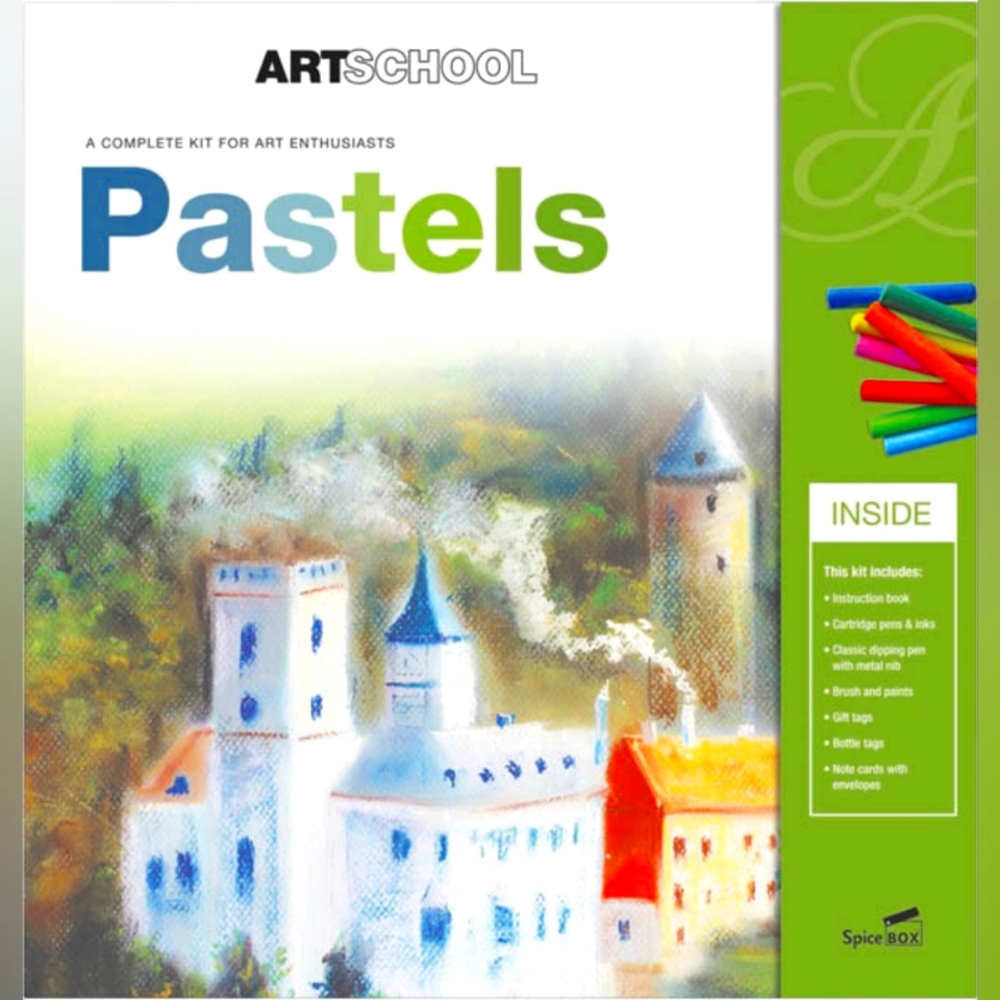 Art School Pastels Spice Box (New in Box)